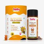 Natural Cold Care Combo for Kids | Nutriverse Cold & Cough Gummies (30 Gummies/Pack) + Sitopaladi Churna