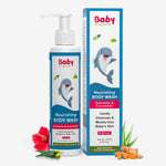 BabyOrgano natural baby body wash with Gotukola & Cucumber – gentle, organic cleansing for baby’s soft and healthy skin