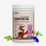 Chocolate milk powder with plant-based nutrition and natural sweeteners – Nutriverse Chocovita mix, no refined sugar, 300g pack