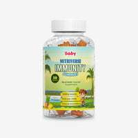 Nutriverse Immunity Gummies For Kids | Pineapple Flavour | 2+ Years