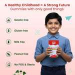 Nutriverse kids immunity gummies – gelatin free, gluten free, milk free, peanut free
