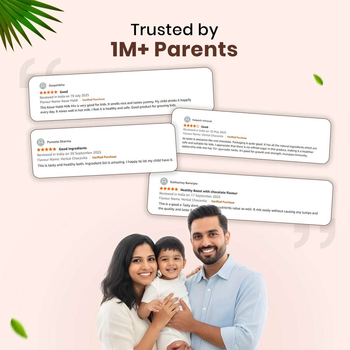 Everyday Milk Wellness Combo for Kids | Kesar Haldi Milk Mix + Chocovita Milk Mix