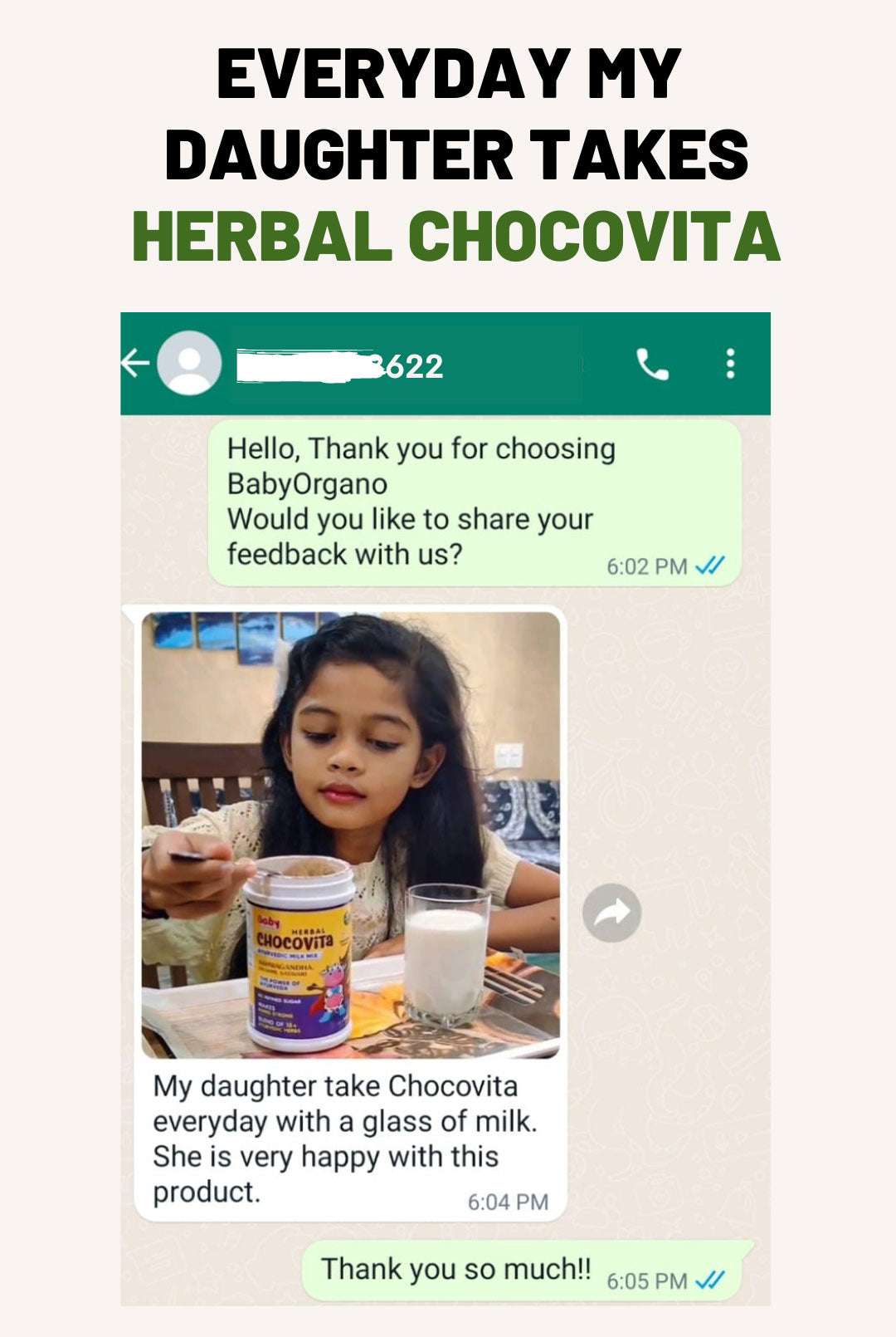Herbal chocovita customer review 4