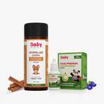 Boosts Immunity & Natural Cold Comfort Combo for Kids | Suvarnaprashan Drops + Sitopaladi Churna