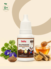 Ajwain Honey Swarnaprashan Drops | Gentle Formula