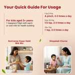 Immunity & Cold Relief Combo for Kids| Nutriverse Kesar Haldi Milk Mix + Sitopaladi Churna