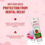 Herbal Kids Toothpaste | Strawberry Flavour | 6+ Months