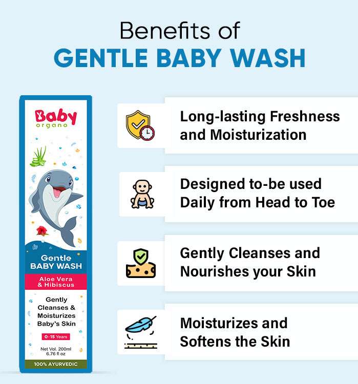 BabyOrgano Gentle Baby Wash Benefits