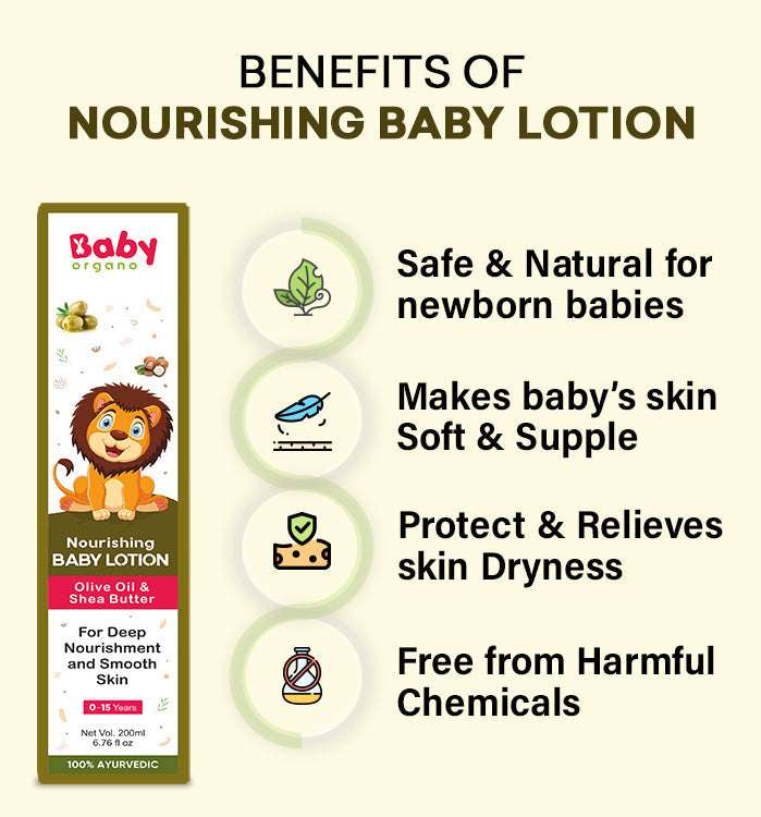 BabyOrgano Nourishing Baby Lotion Benefits