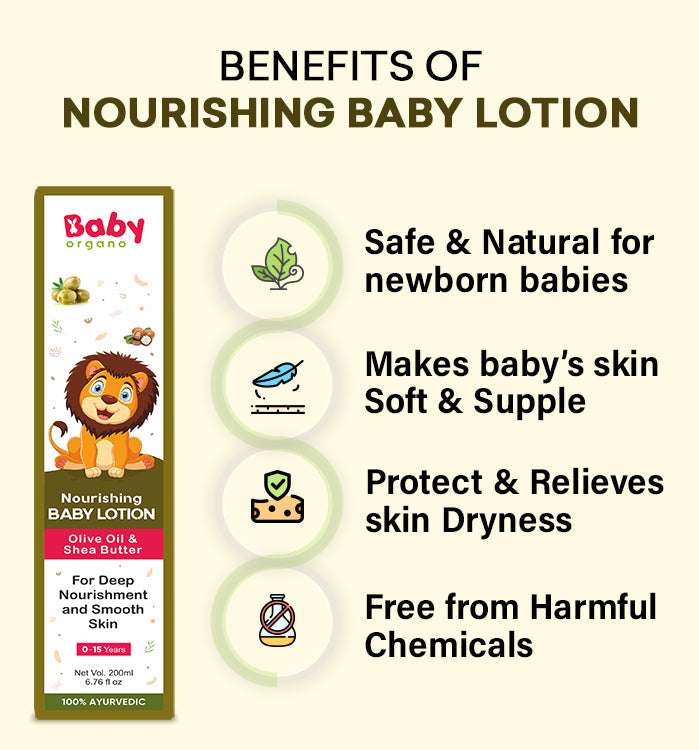 BabyOrgano Nourishing Baby Lotion Benefits
