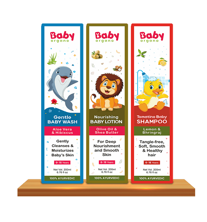 BabyOrgano Bath Care Combo