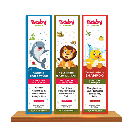 BabyOrgano Bath Care Combo